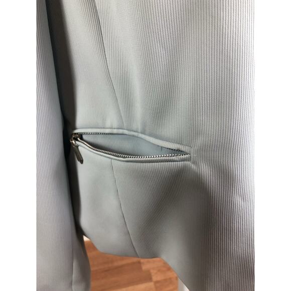 Le Suit New York Women Jacket 14 Clueless Preppy Office Siren Blue 3 Buttons - Picture 3 of 9